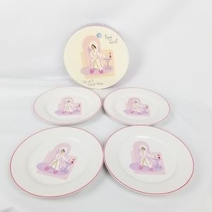 Spa Girl Salad Plates